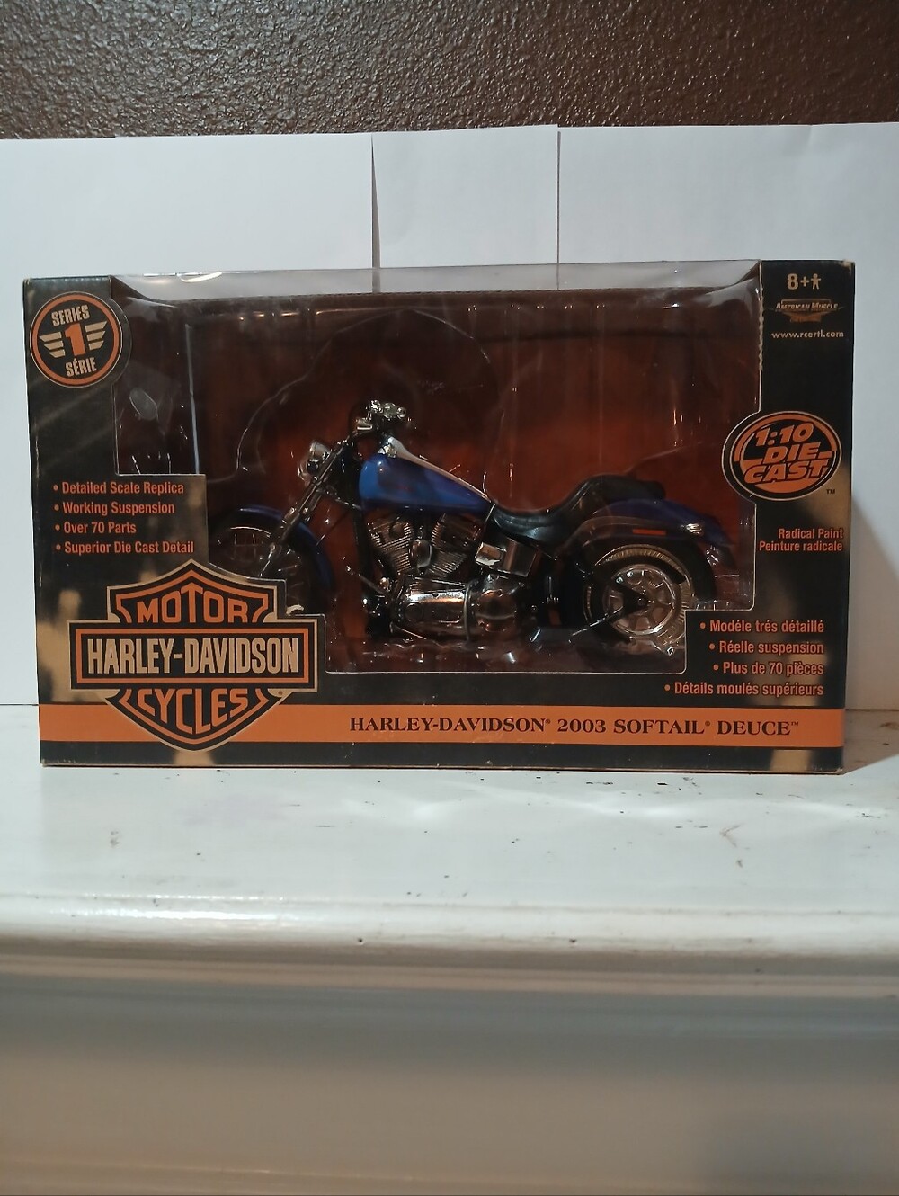 Harley-Davidson 2003 Softail Deuce Die-Cast Model